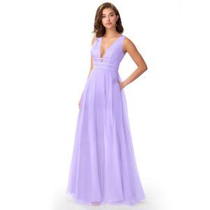 Azazie Katana - Lilac - Size 6 - it has pockets!!
